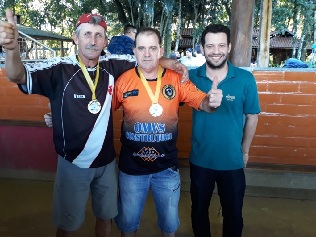 1º Lugar: MOACIR MOSER e PAULO PEDRO LORENZETTI