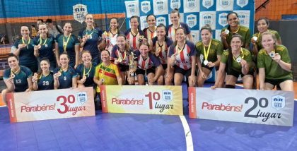 1º 2º e 3º lugar - Futsal Feminino 30 11 24